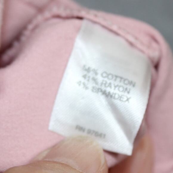 J. Jill‎ Premium Bi-Stretch Pink Cuffed Pull On Pants Womens Size 26 - Picture 3 of 7